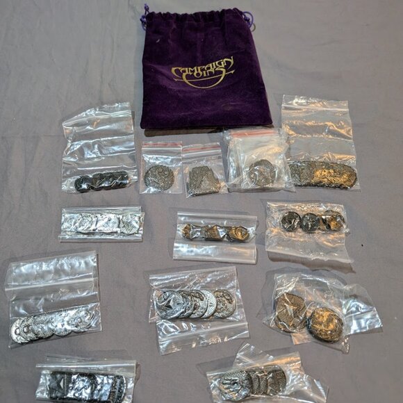 Other - Campaign Coins Electrum Coin Set Classic Fantasy